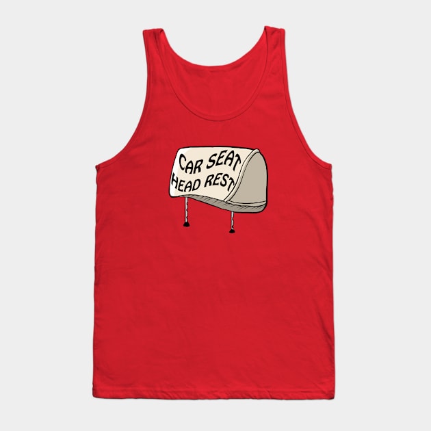 Car seat headrest Tank Top by CovpaTees